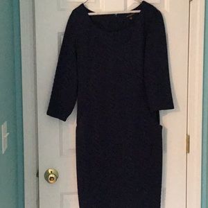 Navy blue dress